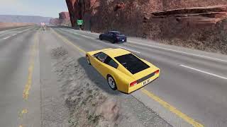 BeamNG Drive Car Crash 001 UHD 4K60FPS [upl. by Tench]