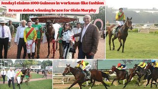 JENDAYI wins The Trilegal Indian 1000 Guineas Gr1 [upl. by Aratak]