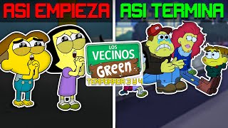 ASI EMPIEZA Y TERMINA LOS VECINOS GREEN TEMPORADA 4 [upl. by Koal428]