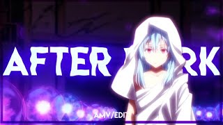 Rimuru  After Dark x Sweater Weather AMVEdit  Quick [upl. by Asillem]