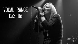 The Vocal Range of Beth Gibbons Portishead [upl. by Akimed332]