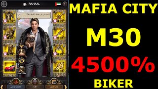 The Strongest M30 in the Game  4500 Biker  RAHAAL City Royale Gameplay [upl. by Gitel903]