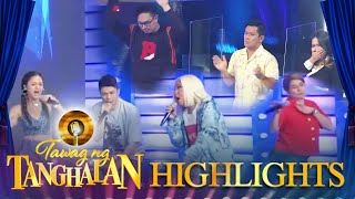 Showtime hosts and TNT Jurados are overwhelmed by Querubins performance  Tawag Ng Tanghalan [upl. by Yevad]