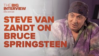 Steve Van Zandt on Working with Bruce Springsteen  The Big Interview [upl. by Streetman]