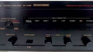 YAMAHA AVM99 Integrated amplifiers [upl. by Anaeda421]