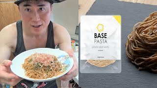 【Mikikin Fitness】話題のBASE PASTAで焼きそば作ってみたよ！【ビログ】 [upl. by Manton]