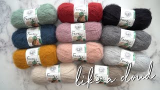 Super Soft Vegan Mohair Yarn  Faux Mo [upl. by Polik]