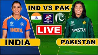 Live IND Vs PAK T20 Match Score Live Cricket Match Today  INDW vs PAKW live 1st innings [upl. by Pascal432]