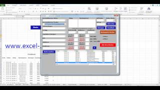 Buchführungsprogramm auf Basis einer Excel Datei VBA Programmierung Rechnungsabgrenzungen umbuchen [upl. by Adnoval]