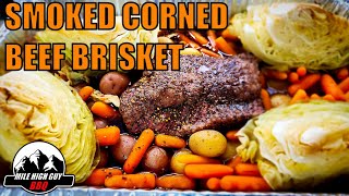 Make The Perfect Smoked Corned Beef amp Cabbage  Z Grills [upl. by Nosretep]