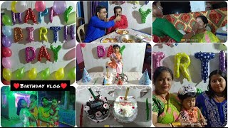 Birthday vlog ♥️♥️♥️❤️ amar choto sonar birthday 🎊🎂🎊🎂dailyvlog banglavlog india [upl. by Aleciram520]