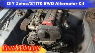 Ford Escort MK1 Project RWD ST170 Zetec Alternator Kit [upl. by Miguel]