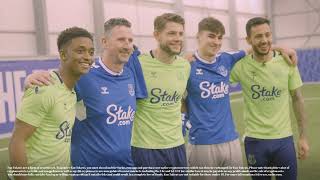 EVERTON TRIO TAKE ON SOCIOS TARGET CHALLENGE [upl. by Grane198]