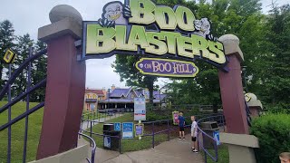 Boo Blasters on Boo Hill at Canadas Wonderland POV [upl. by Lebazej942]