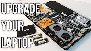 Upgrading Your Laptop  CPU  Graphics  RAM  Disk [upl. by Engvall]