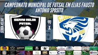 Serra Velha A x Camatari l Quartas de Final l Municipal de Futsal Antônio Sposito [upl. by Ericha]