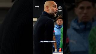 PEP GUARDIOLAS FIERY TEAM TALK 🔥 BEHIND THE SCENES shorts football soccer [upl. by Gaddi]