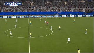 Argentina 10 Colombia  COPA AMERICA 2024  FINAL  PES 2021 [upl. by Aivax]