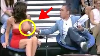 Top 5 Most Embarrassing Moments Caught On Live TV Funny TV Fails Caught on Live TV 4 [upl. by Nolasba]