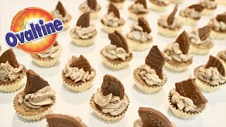 OVALTINE CUPCAKES  Ovaltine cake recipe [upl. by Tomi]