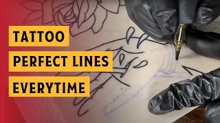 How To Tattoo Perfect Lines [upl. by Hui262]