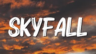 Skyfall  Adele Lyrics [upl. by Htiekram]