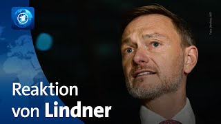 Lindner fordert nach Koalitionsende sofortige Vertrauensfrage [upl. by Claudianus]