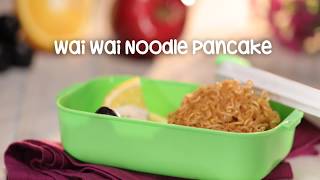 Wai Wai Noodle Pancake Recipe [upl. by Dougald]