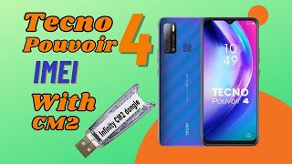 Tecno Pouvoir 4 IMEI Repair With CM2imeirepair cm2 [upl. by Atilamrac]