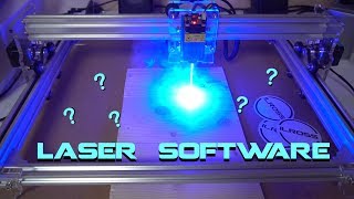 laser software  i programmi che utilizzo con Elekslaser A3 [upl. by Nawj]