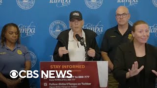 Officials in Tampa give update on Hurricane Milton  full video [upl. by Buckden860]