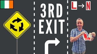 Roundabouts  3rd Exit Clearly Explained [upl. by Yleek]