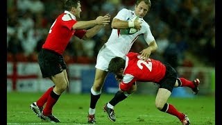 Rugby World Cup 2003 highlights England 28 Wales 17 [upl. by Akihsan]