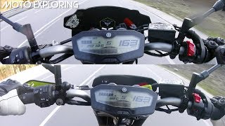 ✅ MT07 IXIL IXRACE Exhaust VS MT07 Moto Cage STOCK 🏁 Wheelie ⚠️ RAW [upl. by Pippa119]