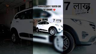 RENAULT TRIBER TOP VARIANT 7 SEATER MOST VALUE FOR MONEY CAR [upl. by Nnayar]