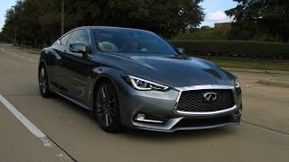 TEST DRIVE 2017 Infiniti Q60 Review [upl. by Brittany102]