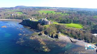 Culzean Castle amp Country Park  Ayrshire Drone Video amp Photography Scotland  4k [upl. by Gabrielli132]