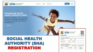 How to register New Social Health Authority SHA NHIF replacement [upl. by Lebiram836]