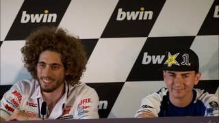 Simoncelli vs Jorge  Conferenza stampa Assen [upl. by Vaules552]