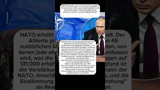 NATO rüstet für den Krieg gegen Russland 49 neue Brigaden und verstärkte Luftabwehr [upl. by Fafa671]