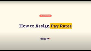 Step 2 How to assign Pay Rates for Fair Workweek predictability pay [upl. by Ronaele]