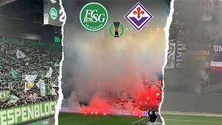 BITTERER ABEND für den FCSG 🫠  MEGA BÖLLER 🧨  FC StGallen v AC Fiorentina Stimmungsvlog [upl. by Lerrad238]