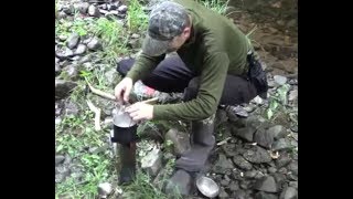 VIRE Rocket Stove REVIEW Sardine Tomato Basil Long Grain rice [upl. by Feil]