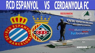 ESPAÑOL VS CERDANYOLA RESUMEN [upl. by Del]