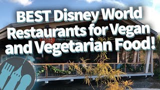 BEST Disney World Restaurants for Vegan and Vegetarian Food [upl. by Aicyle53]