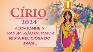 Círio 2024 assista à cobertura da maior festa religiosa do Brasil direto de Belém círiodenazare [upl. by Kort]