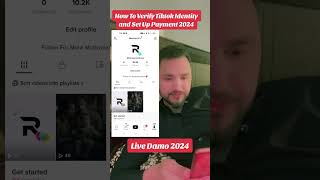 How To Verify Tiktok Identity and Set Up Payment 2024 [upl. by Naej180]