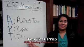 ISEE Reading Comprehension Tips and Review  TopTestPrepcom [upl. by Binetta]