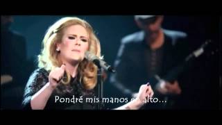 Adele  Ill be waiting live Subtitulada al Español [upl. by Anam]