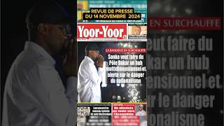 En Wolof Revue de presse 🇸🇳du 14 novembre 2024part2 revuedepresse actualitesenegal mtdnews08 [upl. by Rebeh]